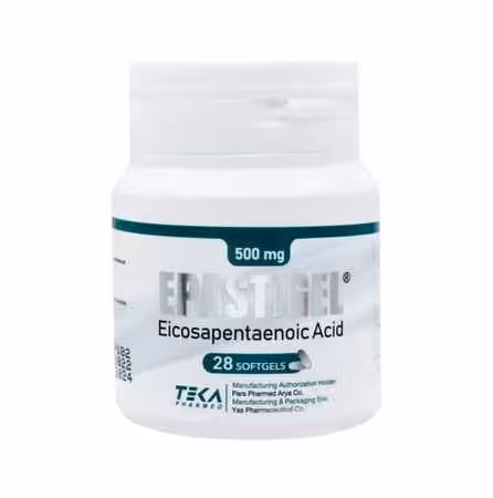 سافت ژل اپاستیژل 500 میلی گرم تکا فارمد 28 عددی