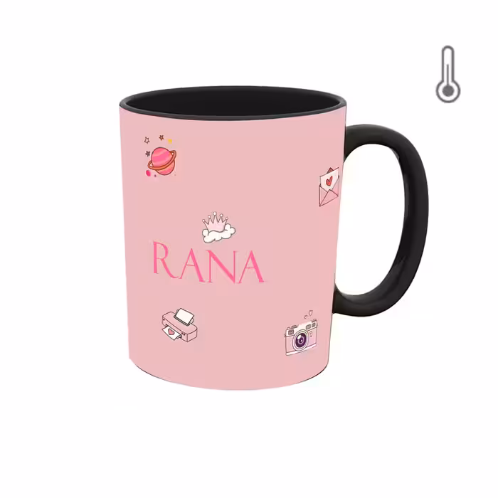 خرید ماگ-لیوان حرارتی  اسم رعنا  دخترانه