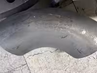 زانو 6 اینچ دابلکس 90 درجه رده 120 مانیسمان  از جنس  A 815 / S 31803