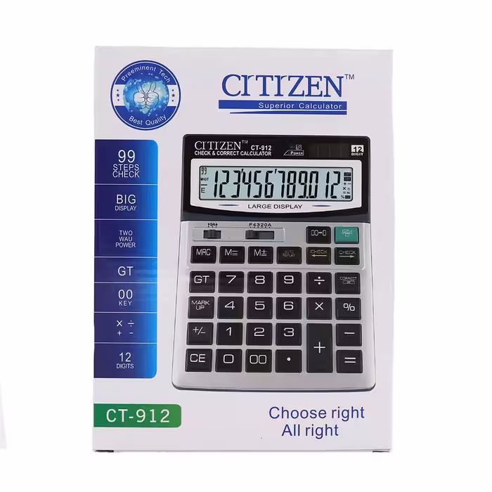 ماشين حساب سيتيزن CT-912