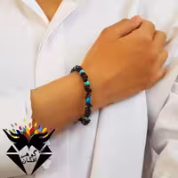 دستبند راف یاقوت و فیروزه نیشابوری اصل D4014