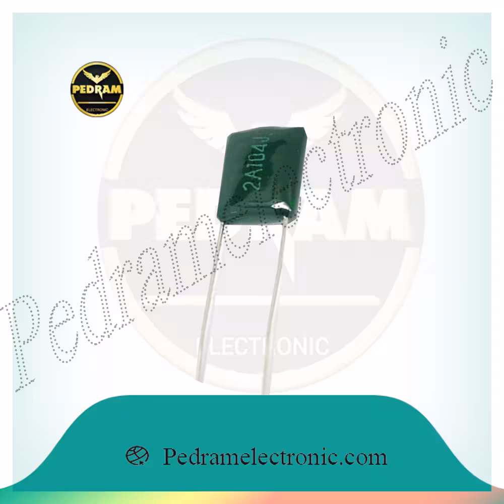 خازن 100NF 100V POL 104-100V