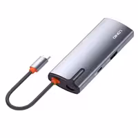 هاب 5 پورت تایپ سی الدینیو LDNIO 5in1 Type-c Hub Adapter DS-15H توان 100 وات