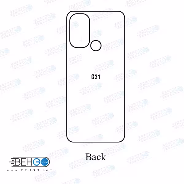 برچسب پشت گوشی موتورولا Motorola G31