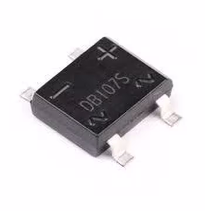 پل دیود 1000V-1A DB107S پکیج SMD