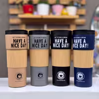 تراول ماگ طرح دور سیلیکونی nice