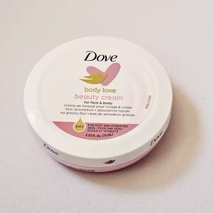 کرم مرطوب کننده تغذیه‌کننده داو صورت و بدن 75 میلی‌لیتر | Dove body Live beauty cream