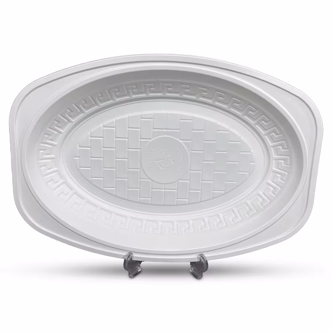 دیس یکبارمصرف گیاهی گل زیست کارتن 200 عددی