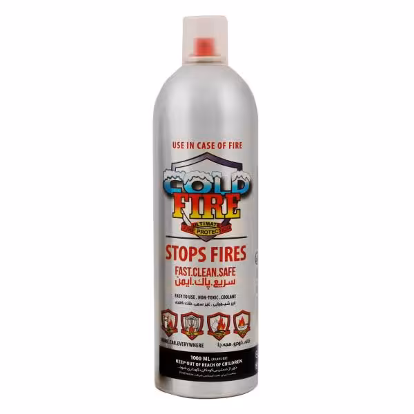 اسپری آتش خاموش کن کلد فایر مدل 01 حجم 400 میلی‌لیتر | کالا مکس