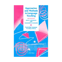 Approaches and Methods in Language Teaching second edition