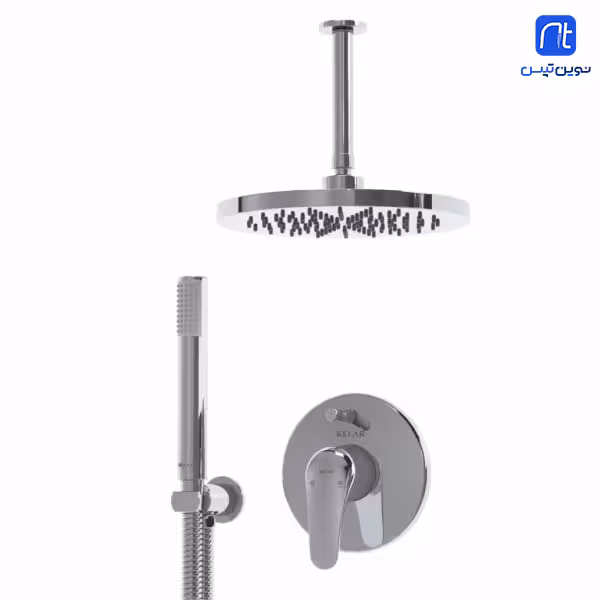 ملزومات شیر حمام توکار کلار مدل فلور کلاسیک تیپ 3