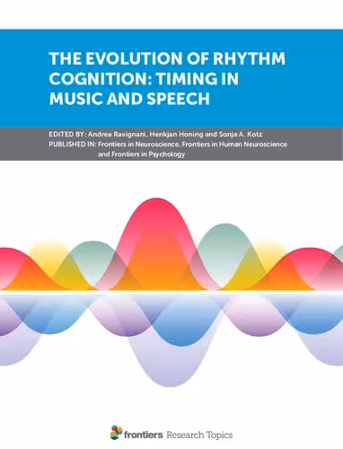 خرید و دانلود نسخه کامل کتاب The Evolution Of Rhythm Cognition: Timing In Music And Speech
