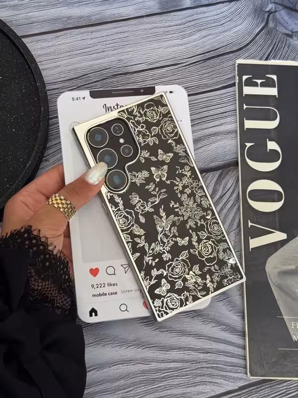 قاب Dark Flowers آیفون و اندروید