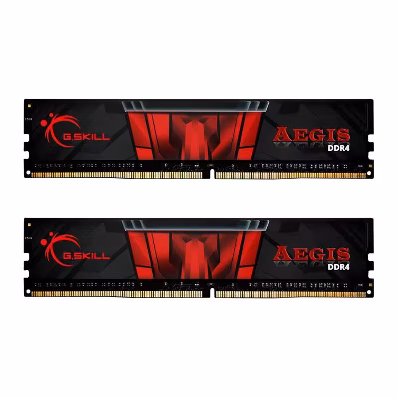 رم دسکتاپ DDR4 دو کاناله 3200 مگاهرتز جی اسکیل مدل AEGIS ظرفیت 16 گیگابایت