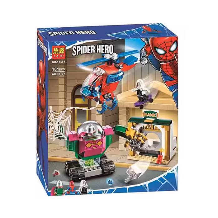 لگو اسپایدرمن تهدید میستریو