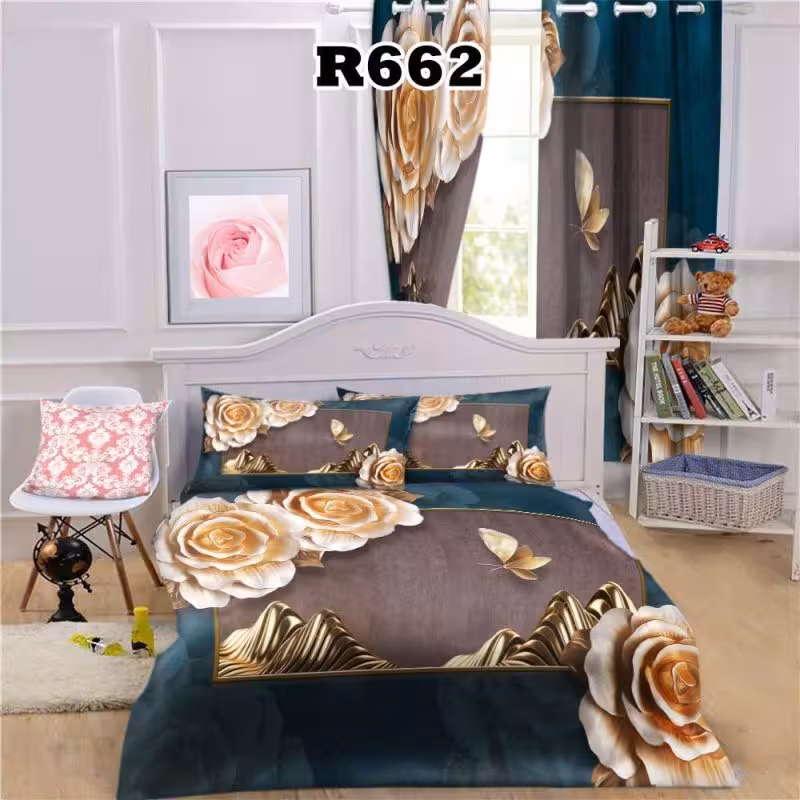 روتختی سه بعدی طرح گل