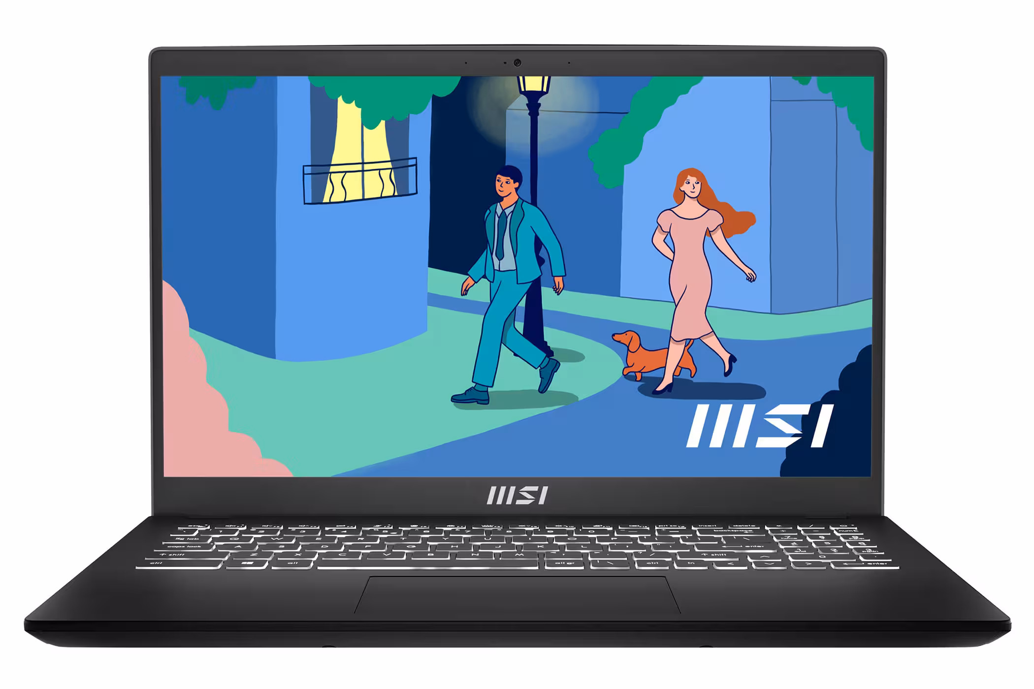 لپ تاپ ام اس ای 15.6 اینچی مدل Modern 15 H B13M i7 13700H 16GB 512GB Iris Xe