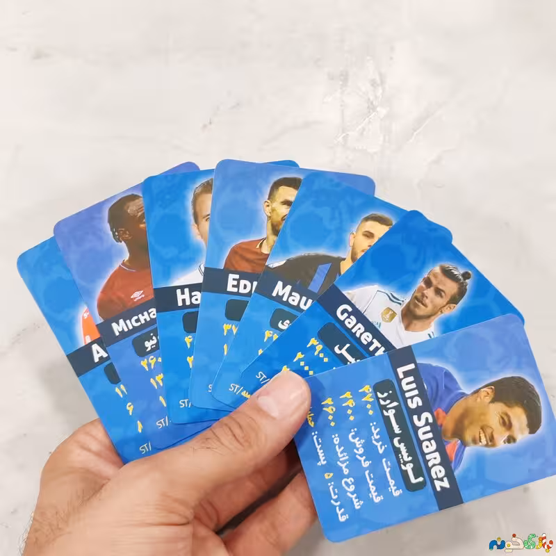 پک کارت های بازی مربی فوتبالی