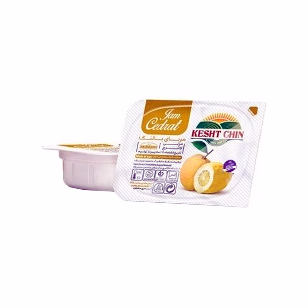 مربا بالنگ کشت چین 20 گرمی بسته 72 عددی