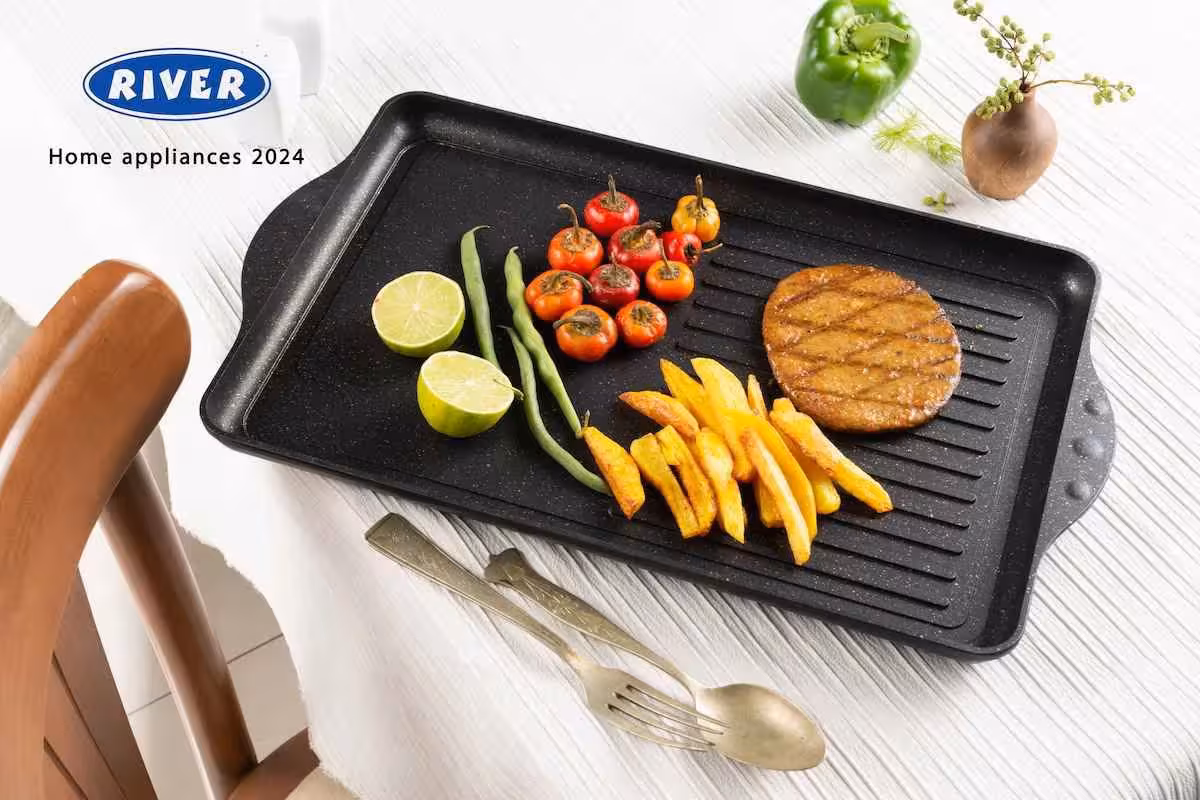 سینی گریل طوسی ریور کد 3850G