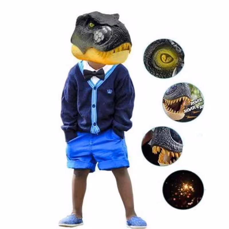 فیگور ماسک دایناسور تیرکس Dinosaur Head کد 5501