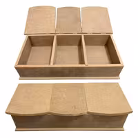 بیس MDF باکس سه درب 16 در 36 ارتفاع 8 سانت