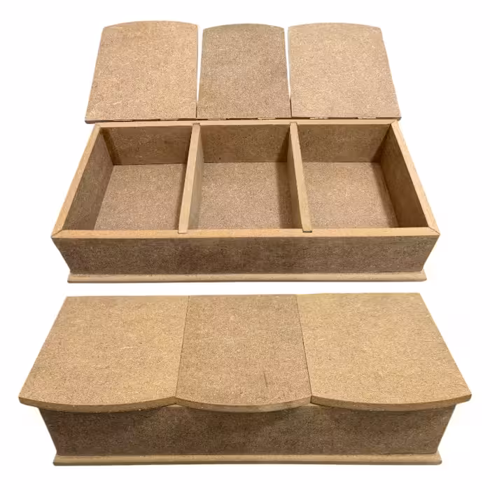 بیس MDF باکس سه درب 16 در 36 ارتفاع 8 سانت