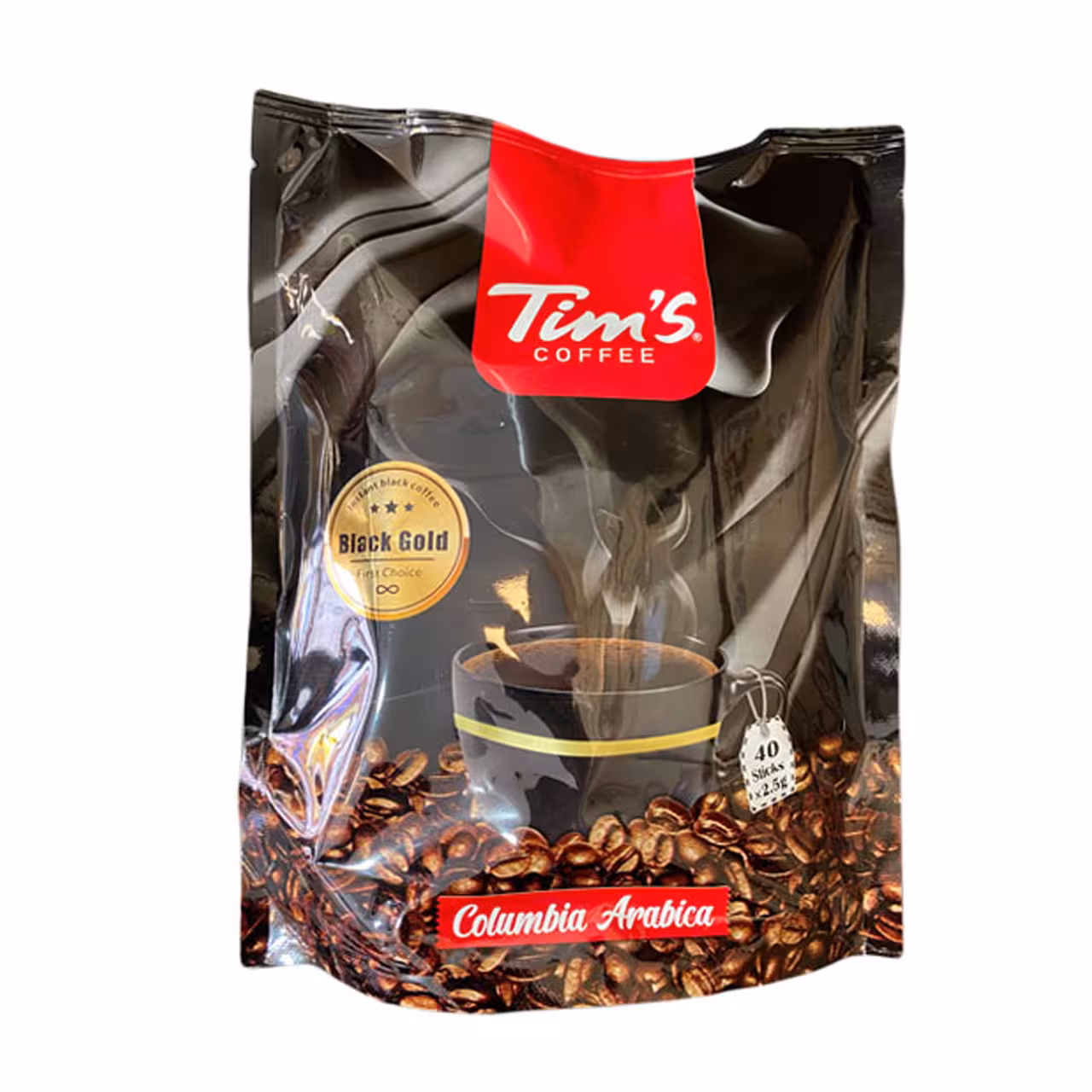 پودر قهوه فوری تیمز مدل بلک گلد 40 عددی