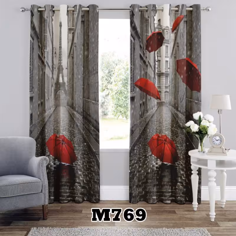 پرده سه بعدی طرح کلاسیک