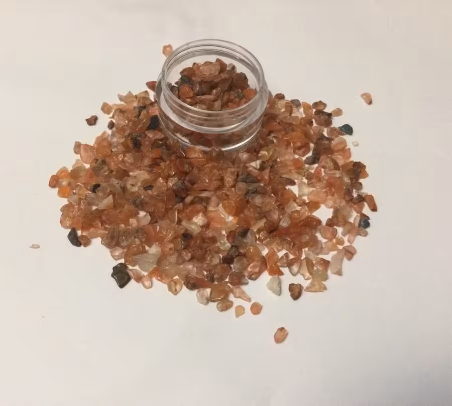 سنگ ریز تزیینی   قهوه ای سفید