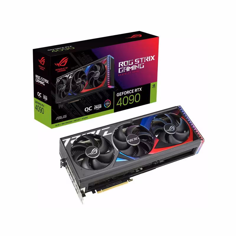 کارت گرافیک ایسوس ROG Strix GeForce RTX 4090 OC Edition 24GB