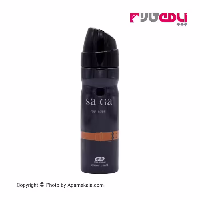 عطر جیبی مردانه عماد آرا مدل saga حجم 30 میل