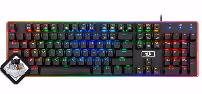 کیبورد گیمینگ ردراگون Keyboard Redragon Ratri K595