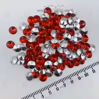 ریولی پلاستیکی سایز 10 ( قرمز ) بسته 100 عددی