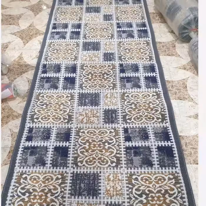 کناره گلیم ماشینی کاشان کد301سایز1،5در1(هزینه ارسال باخریداروپس کرایه میباشد)