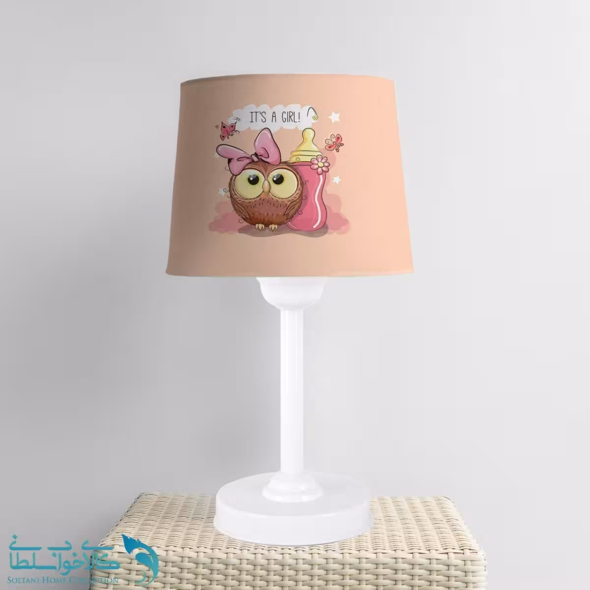 آباژور اتاق کودک طرح جغد کیوت کد A1392