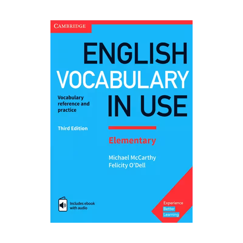 انگلیش وکبیولری این یوز المنتری | کتاب انگلیسی English Vocabulary in Use Elementary 3rd