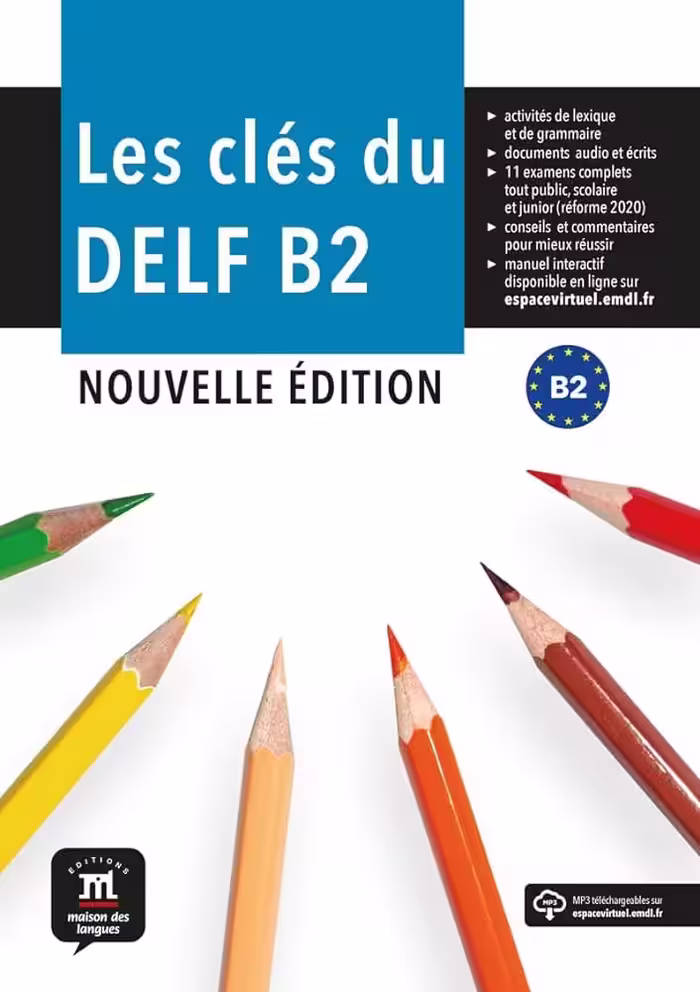 دانلود کتاب Les cles du nouveau DELF B2