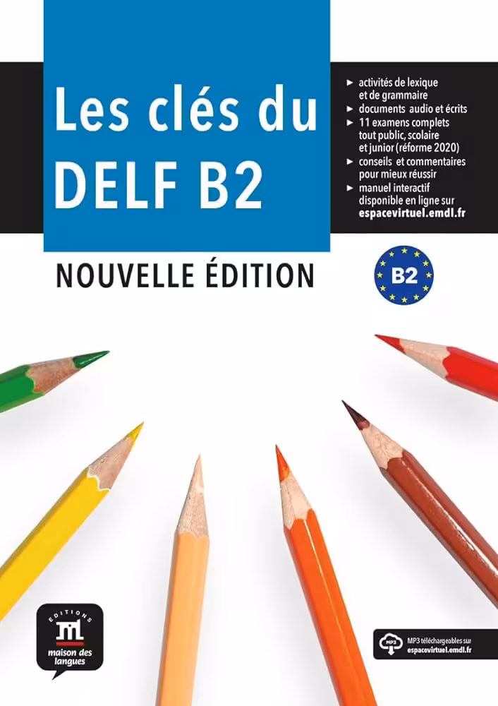 دانلود کتاب Les cles du nouveau DELF B2