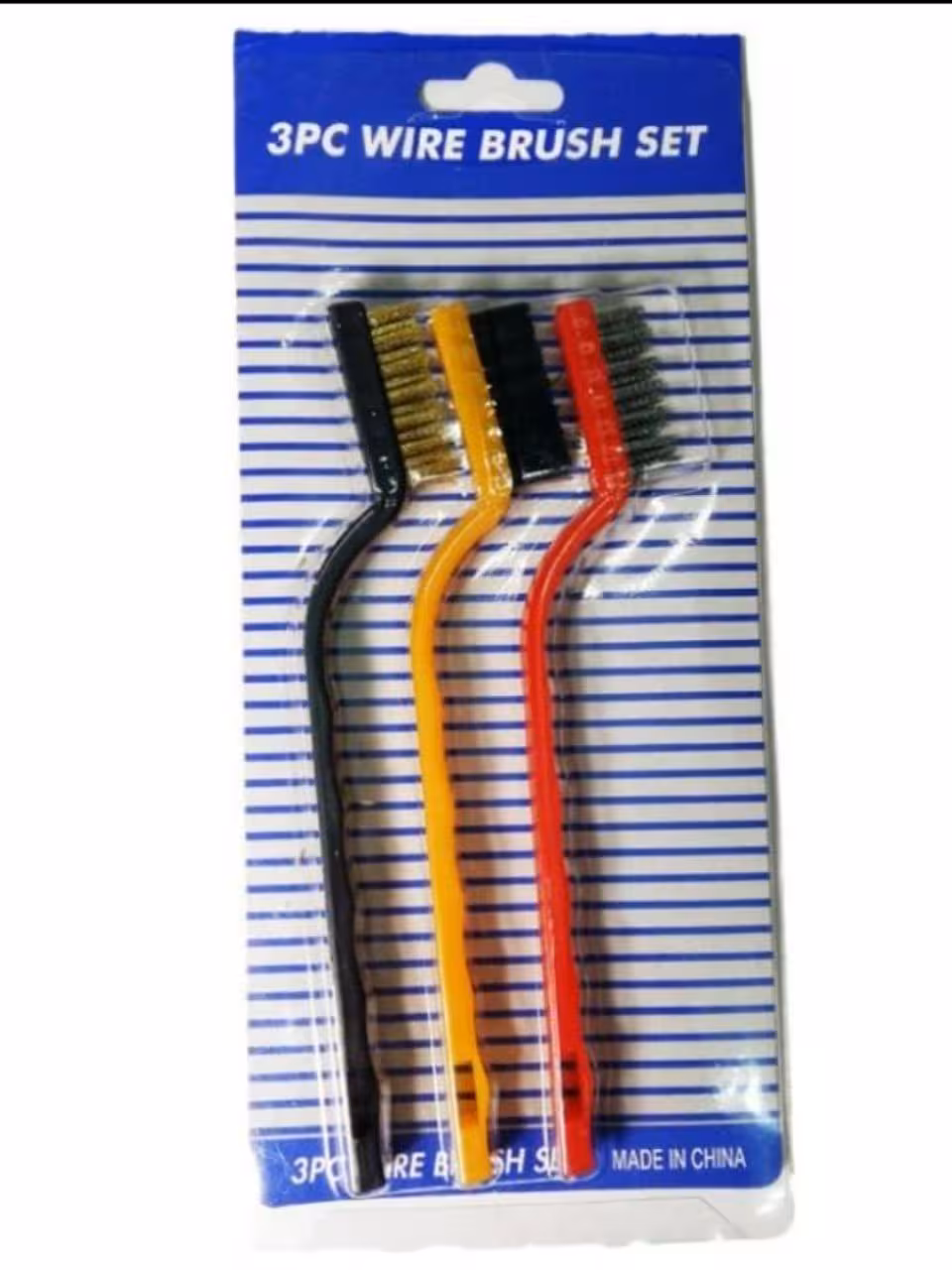 فرچه طرح مسواک بسته 3 عددی