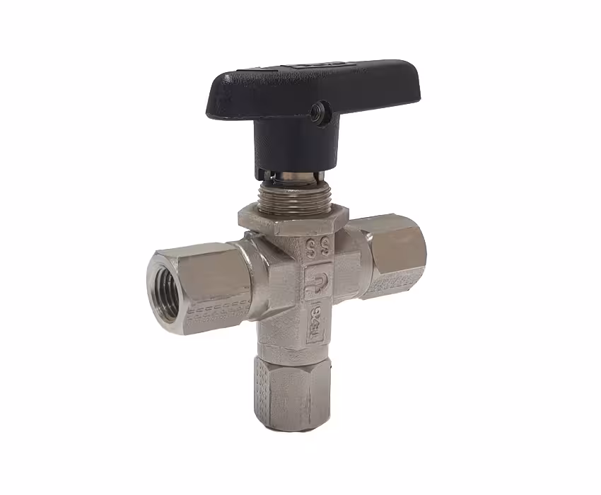 بال ولو سه راهه 1/4 اینچ پارکر مدل 4F-B6XJ2-SSP