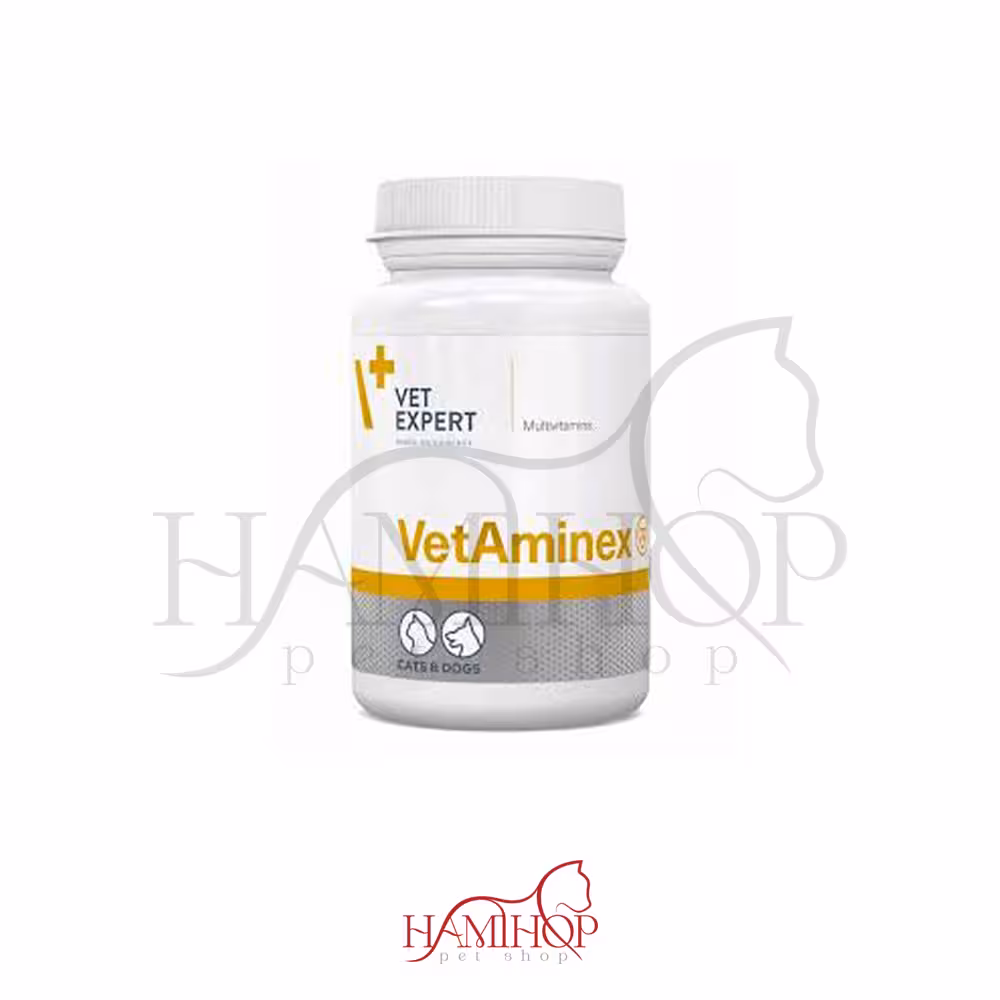 قرص مکمل اماده سازی و ویتامین سگ و گربه VetAminex Vitamin preparation for dogs and cats
