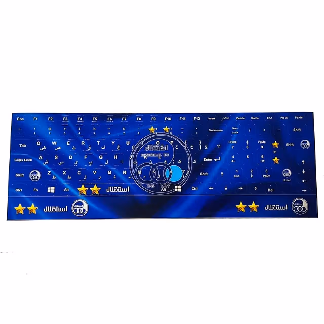 لیبل کیبورد استیکر صفحه کلید طرح استقلال