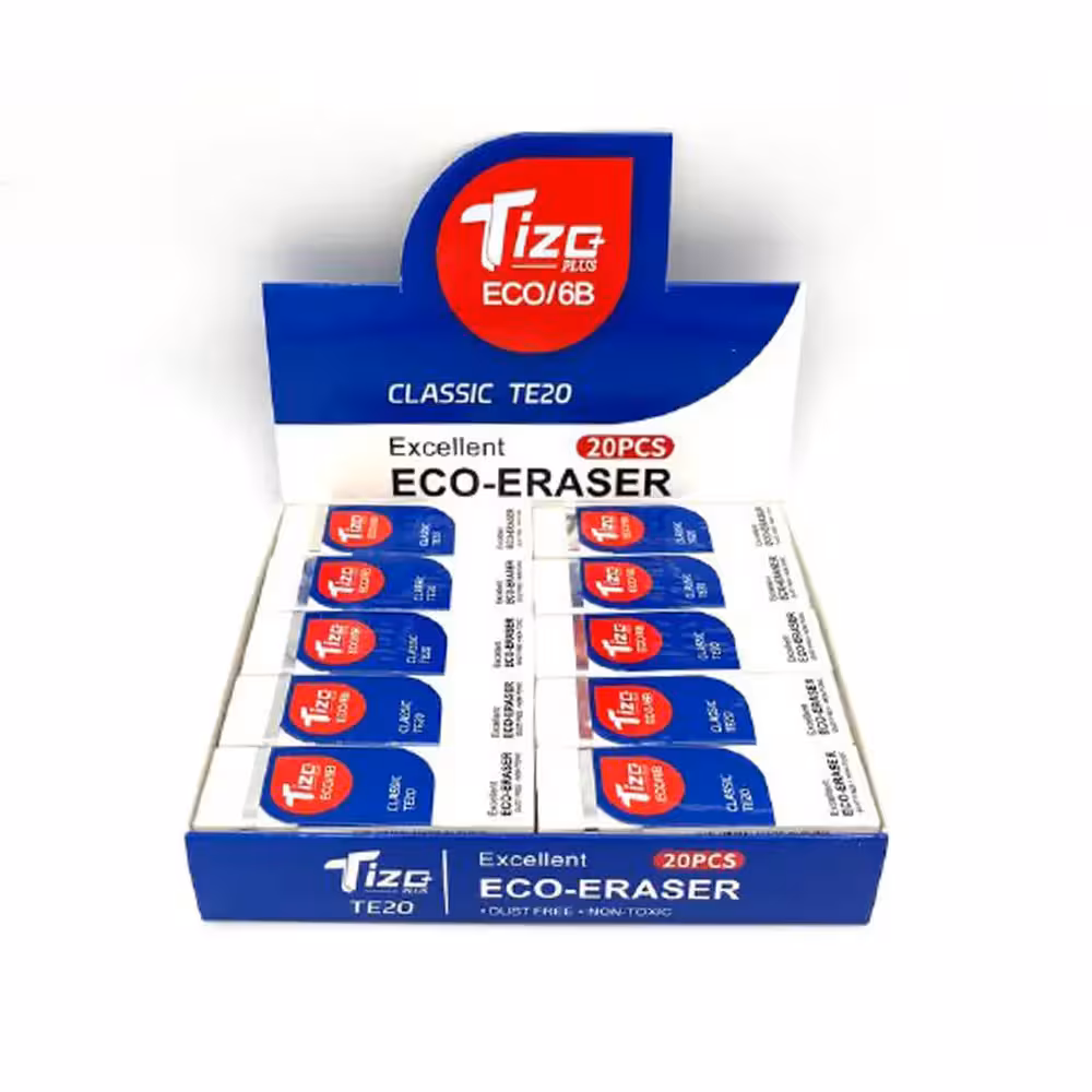 پاک کن سفید 20 عددی بزرگ TIZO