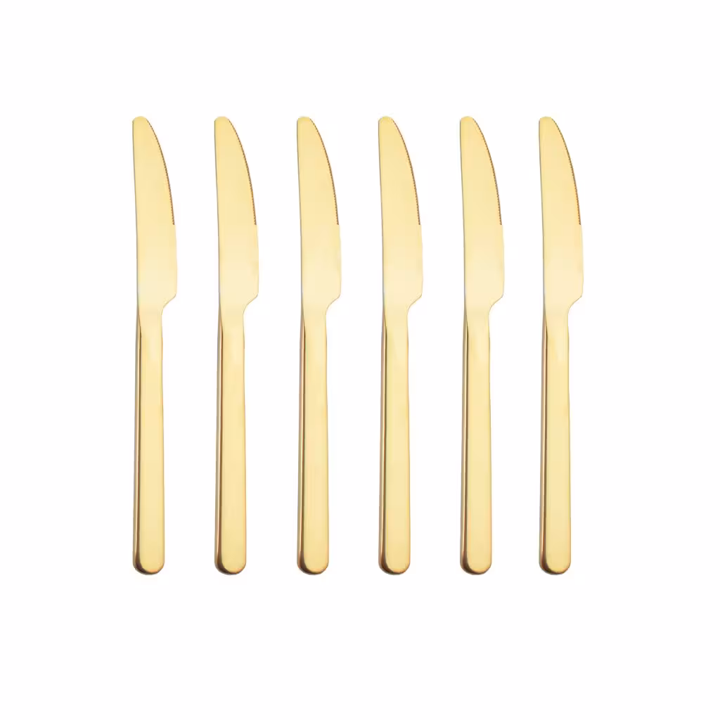 کارد غذا خوری مدل دونا بسته 6 عددی