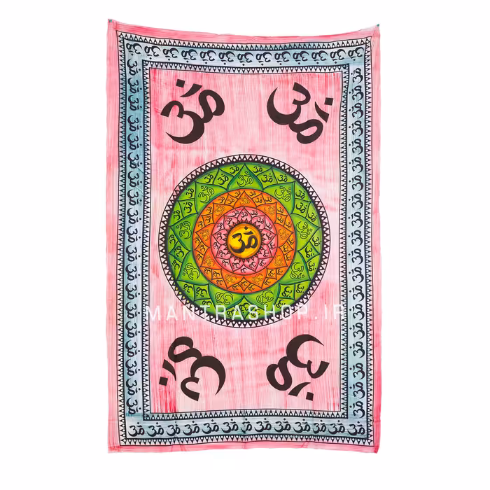 بکدراپ تپستری هندی طرح ام (روتختی یک نفره) کد 105