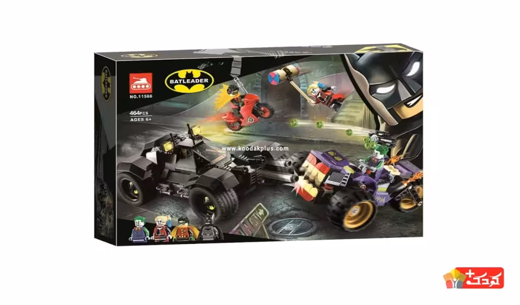 لگو ماشین بتمن و جوکر مدل 11566