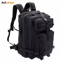 کوله پشتی تاکتیکال برزنتی 20 لیتری رنگ مشکی