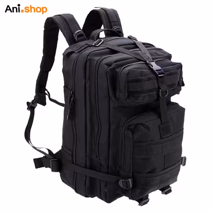 کوله پشتی تاکتیکال برزنتی 20 لیتری رنگ مشکی
