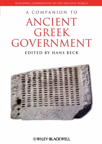 خرید و دانلود نسخه کامل کتاب A Companion to Ancient Greek Government
